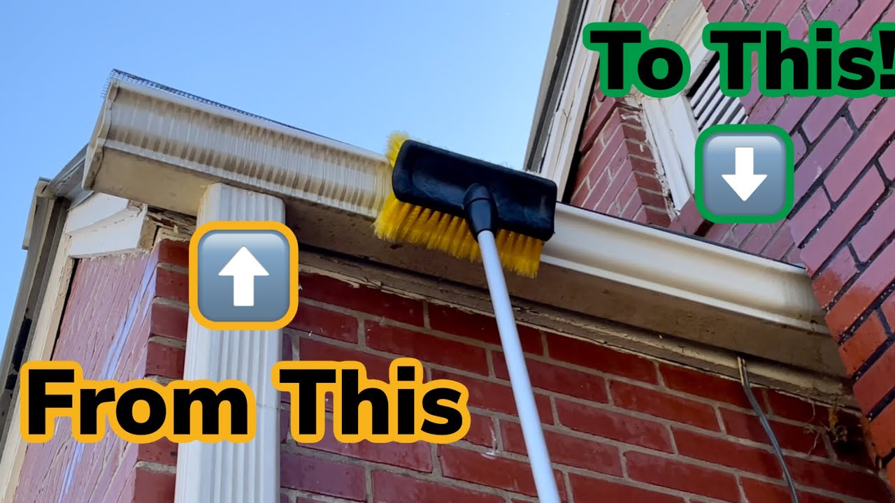 The Best Gutter Cleaning Chemical! Southeast Softwash