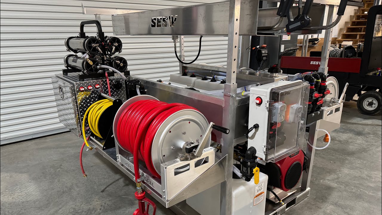 The BEST Pressure Washing Skid