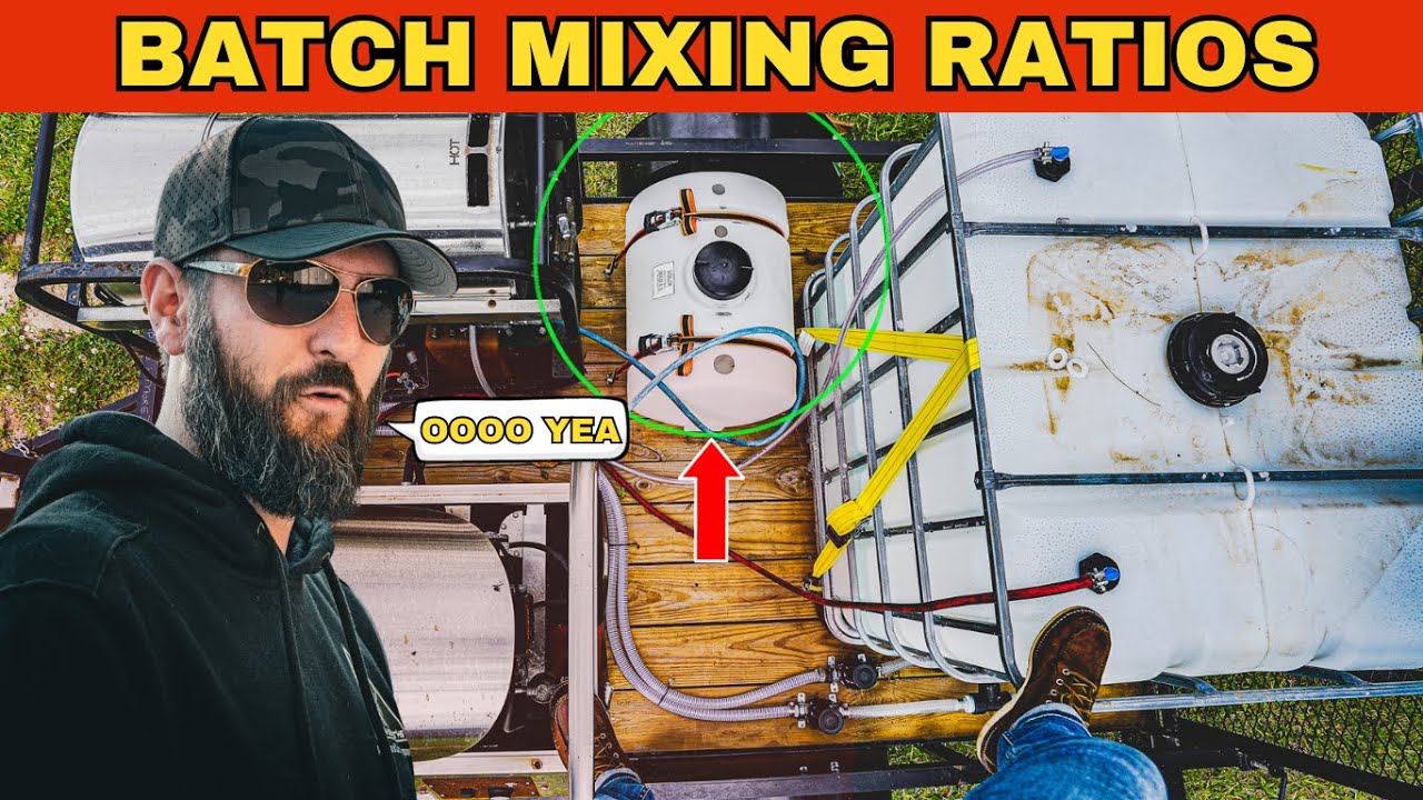 Batch Mixing Ratios | Pressure Washing | House Washing