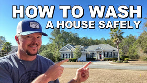 How to Pressure Wash A House Without Damaging It!