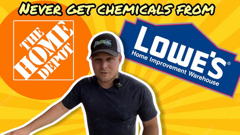 Never Buy Your Chemicals From Lowes Or Home Depot (Big Mistake)