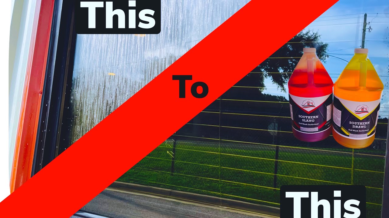 Achieve Spotless Glass with This Surfactant