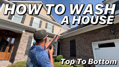 How To Pressure Wash A House (Top to Bottom)