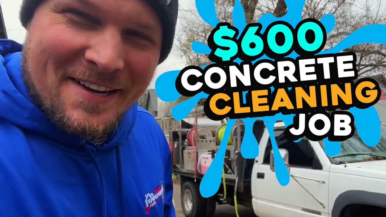 MAKE $600 PRESSURE WASHING IN 5 MINUTES
