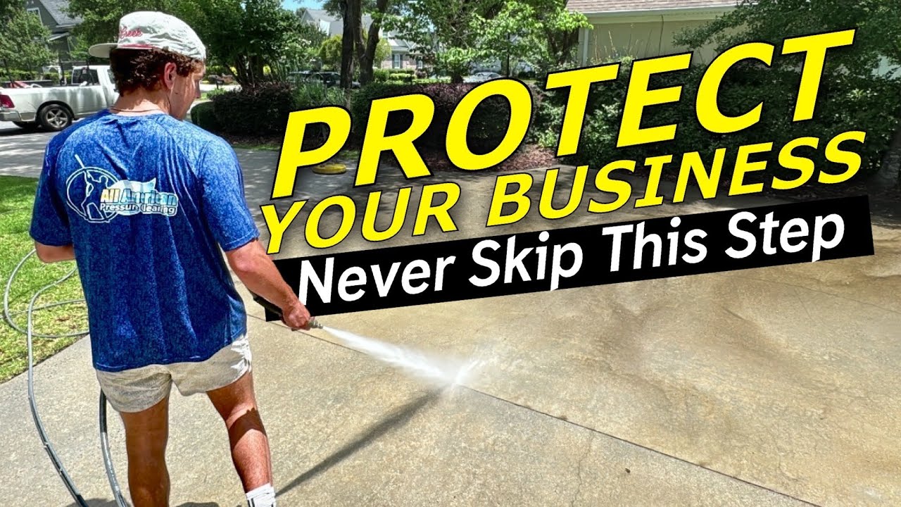One Thing You NEVER Want To Skip On Pressure Washing Jobs