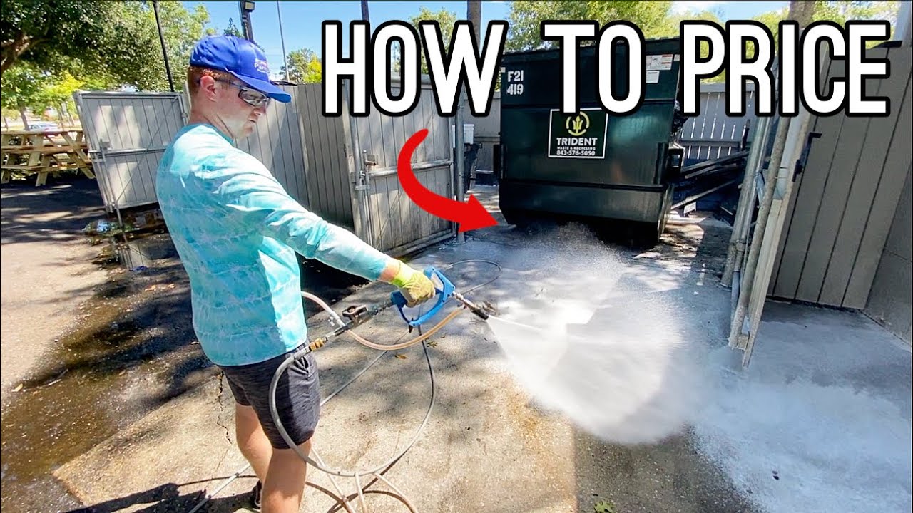 How Much To Charge For Dumpster Pad Cleaning