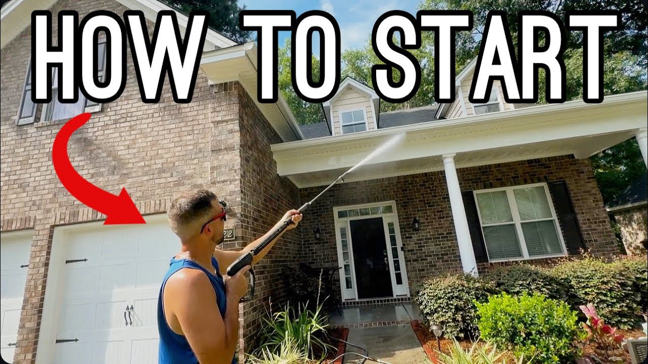 How To Start A Pressure Washing Business ($10K Budget)