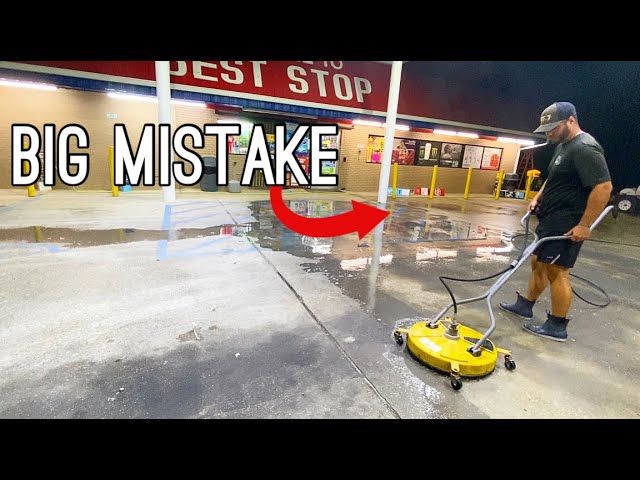 Don't Make This Pressure Washing Mistake