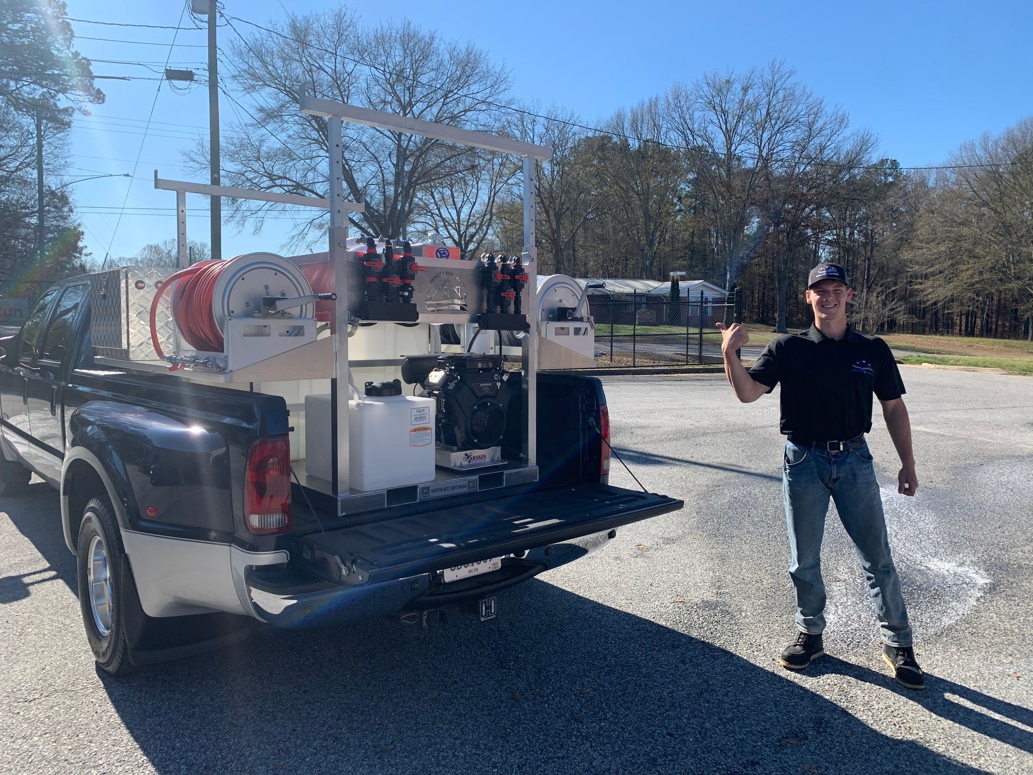 Pressure Washer Skid