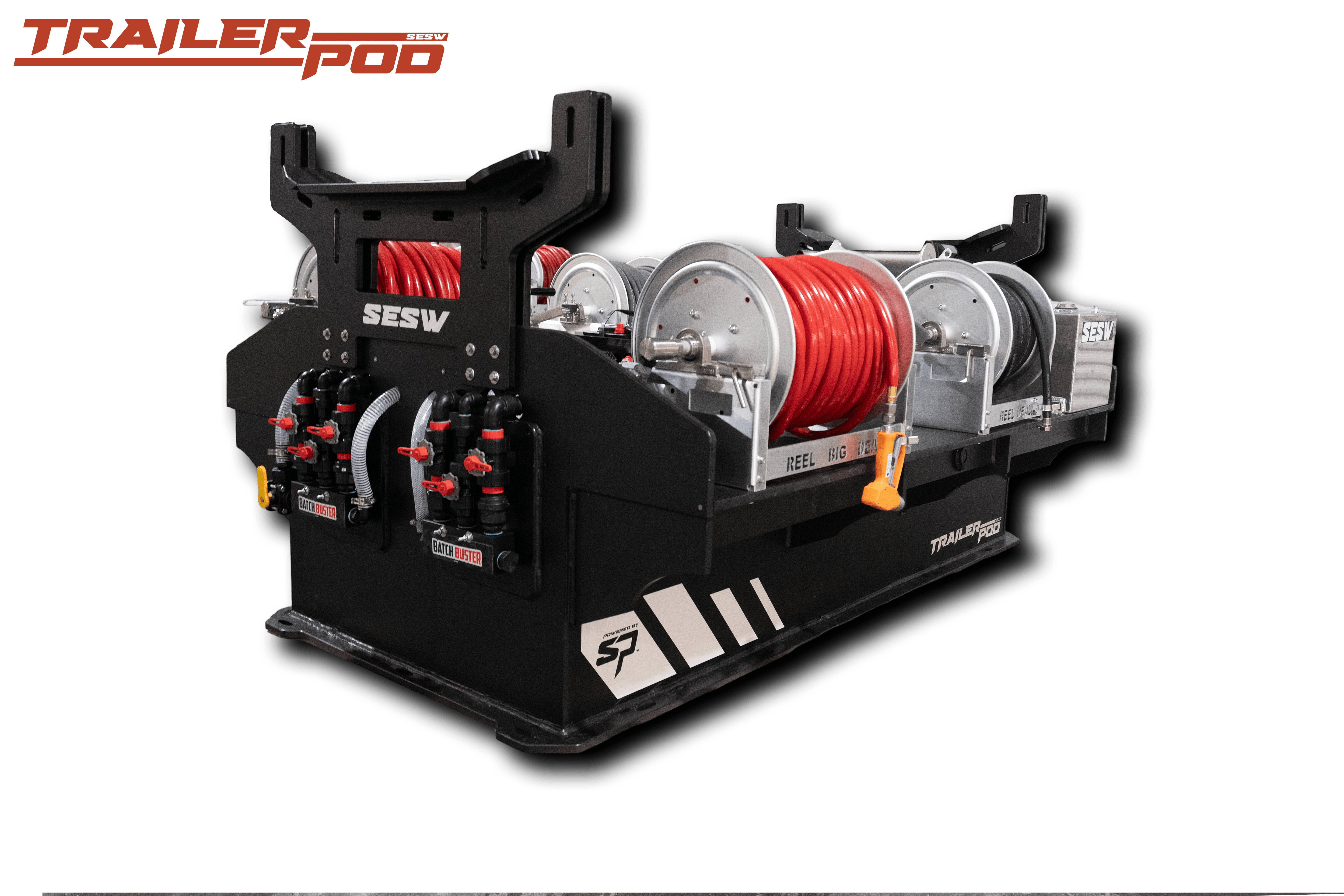 TrailerPodβ’ Softwash & Pressure Wash Trailer Unit