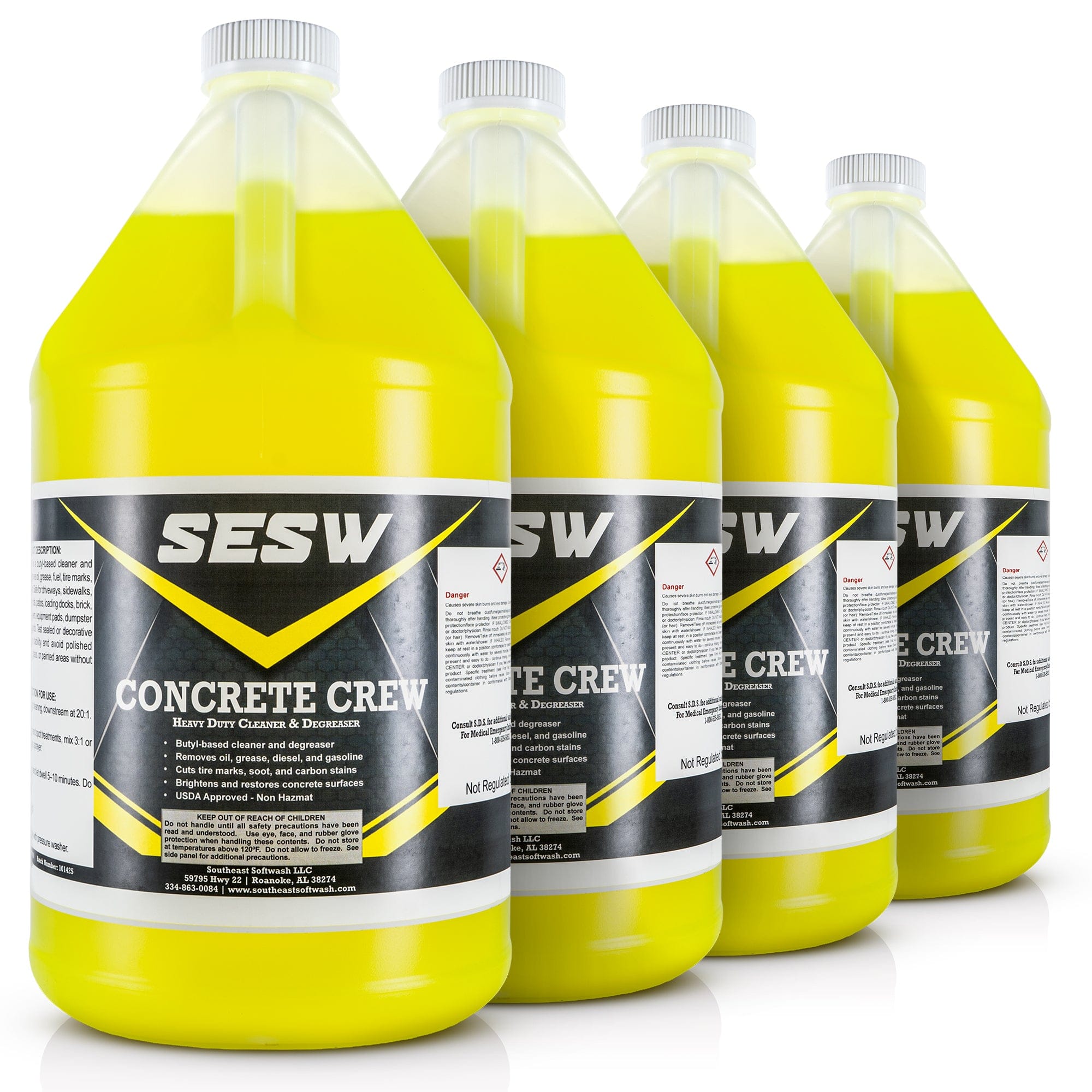 SESW Case Concrete Crew™ Cleaner & Degreaser – Power, Speed, and Savings in One Formula