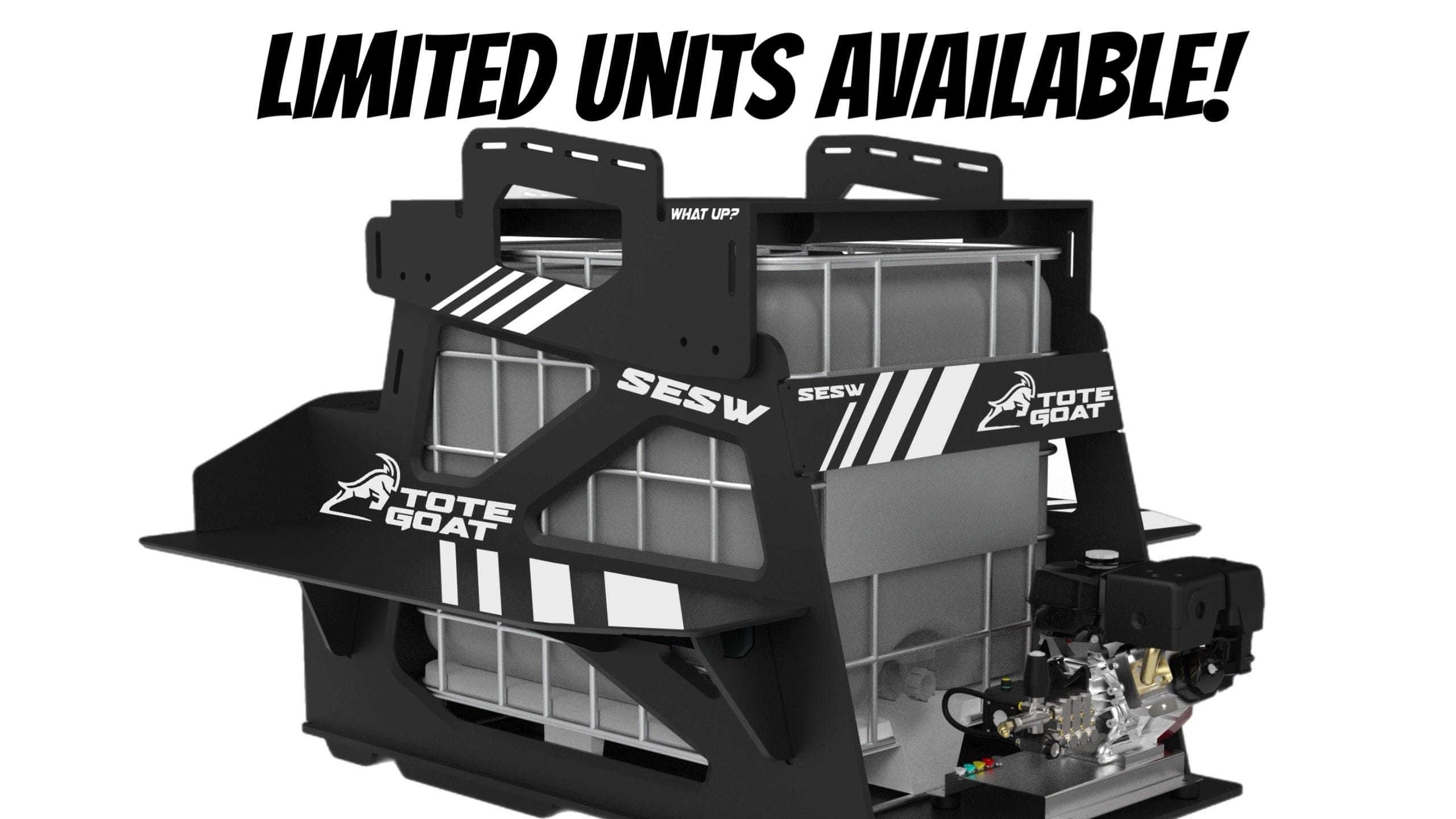 SESW Tote-GOAT™ Turnkey Pressure Washing Skid Build