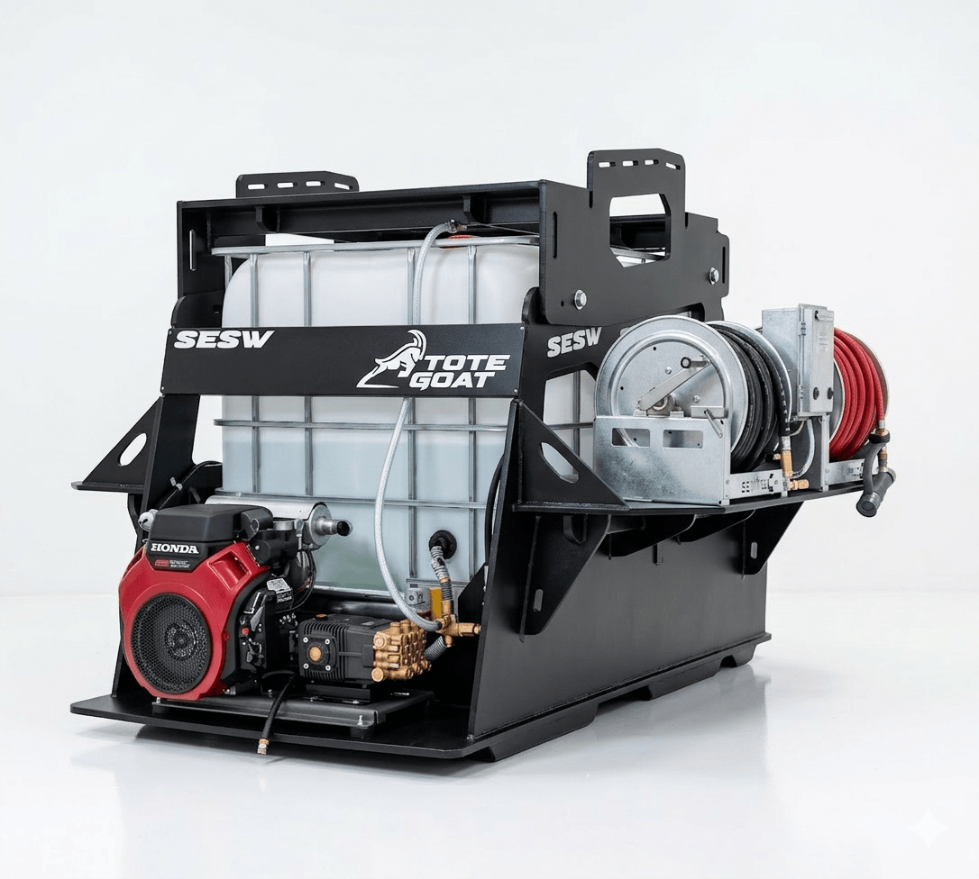 SESW Tote-GOAT™ Turnkey Pressure Washing Skid Build