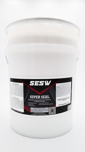 Southeast Softwash 5 Gallon Super Seal Water-Based Siloxane Concrete Sealer