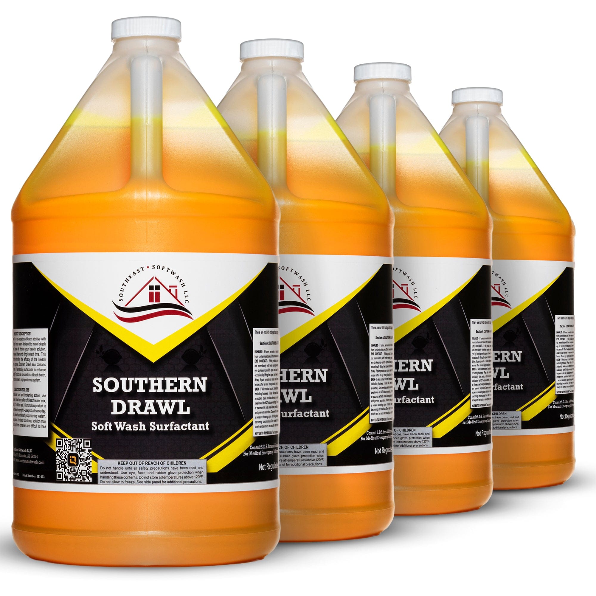 Southeast Softwash Case (4 gallons) Citrus "Southern Drawl" Surfactant