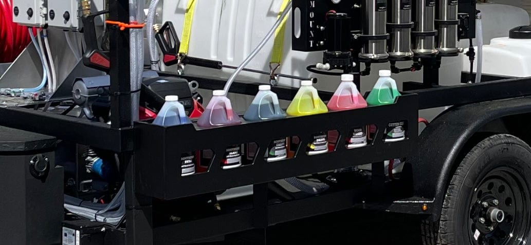 Southeast Softwash Chemical Jug Holder