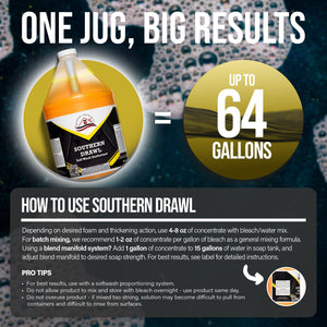 Southeast Softwash Citrus "Southern Drawl" Surfactant