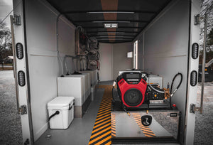 Southeast Softwash Enclosed Pressure Washing Trailer Build