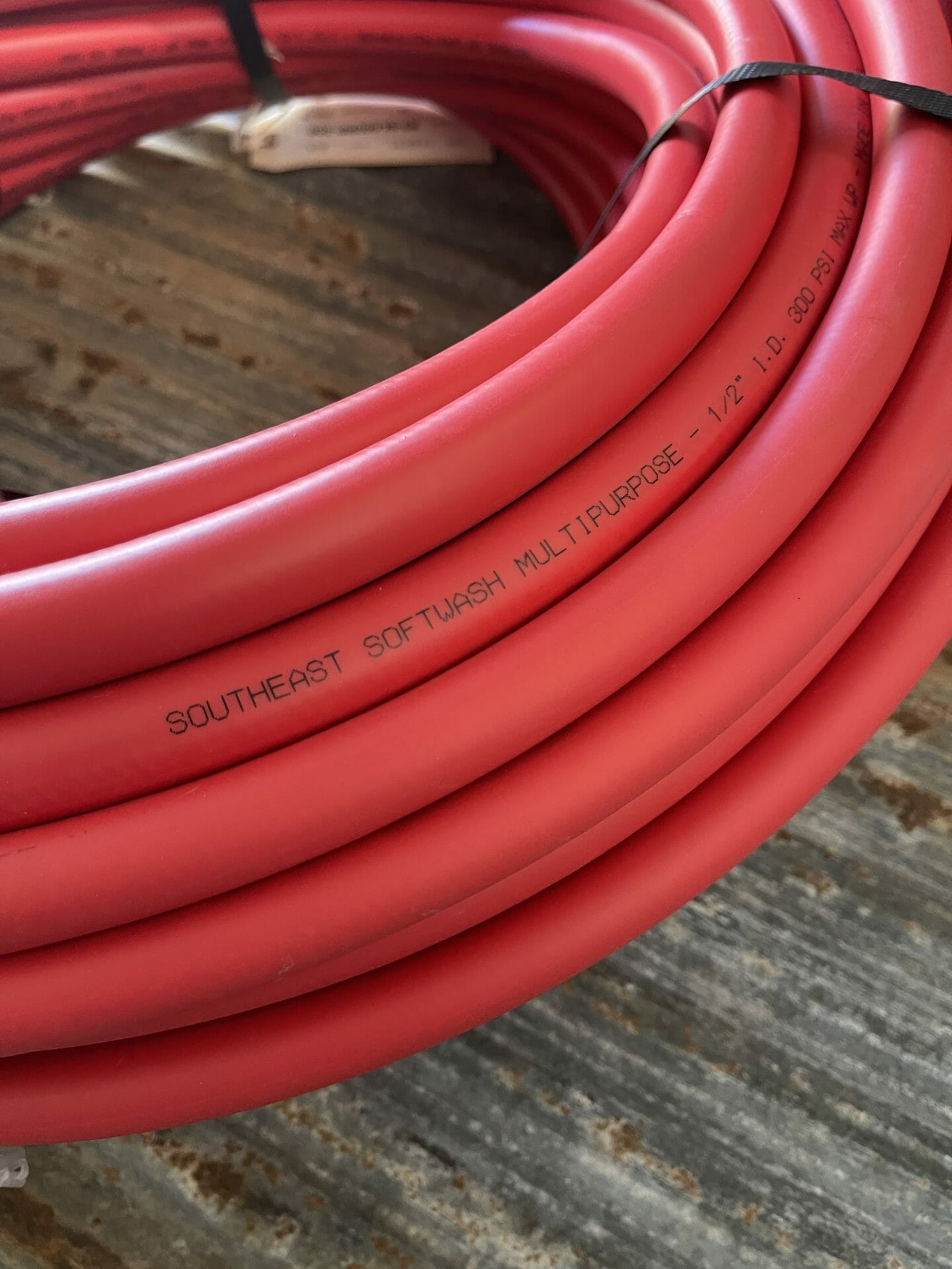 Southeast Softwash Flex Tech 1/2 in. Softwash Hose -200 ft./red