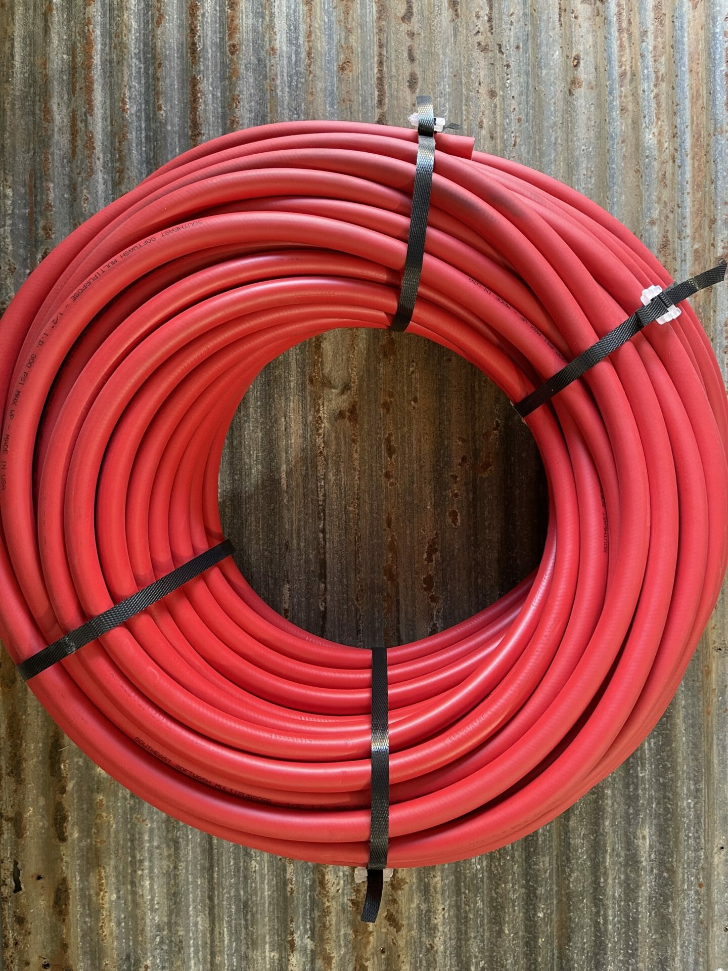 Southeast Softwash Flex Tech 1/2 in. Softwash Hose -200 ft./red