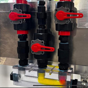 Southeast Softwash Plastic Blend Manifold Mixing Block For 1 Inch Valves