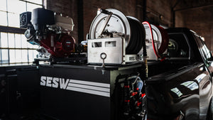 Southeast Softwash Poly-PRO™ 50/50 Pressure Wash & Soft Wash Skid