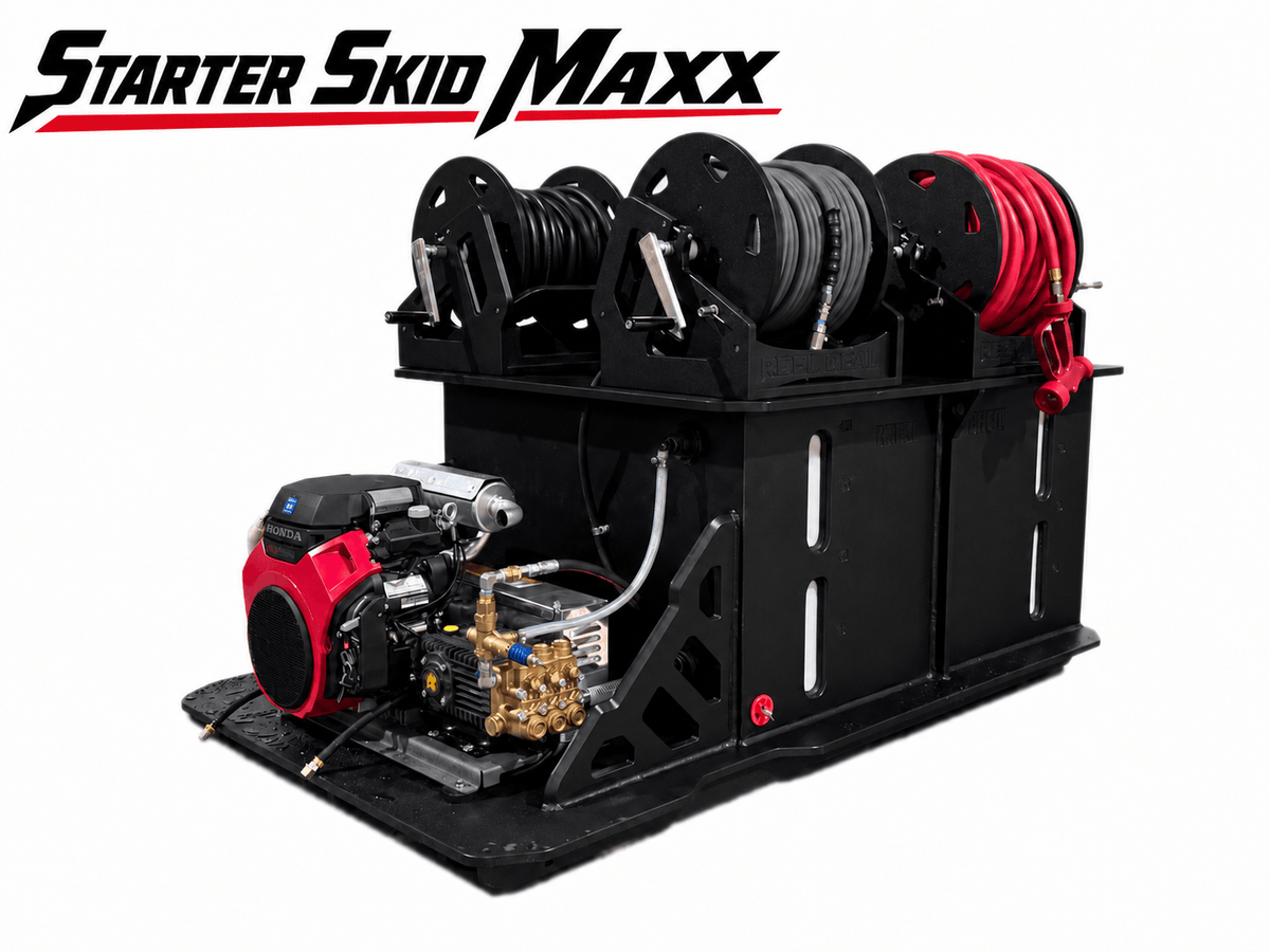Southeast Softwash Starter Skid Maxxβ’ Copolymer Pressure Washing & Soft Wash Skid System