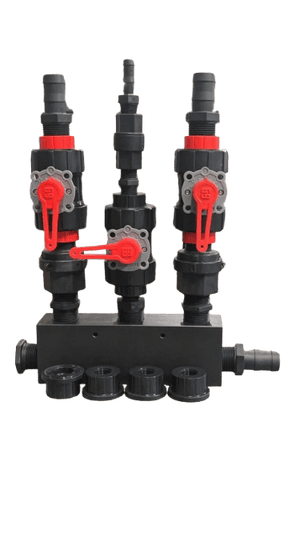 Southeast Softwash Super Ball - 1" fittings / Black Batch Buster™ Blend Manifold - Proportioner