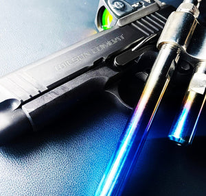 Southeast Softwash Titanium Tall Reach Tip (Shooter Tip) For 4-7 Gpm Anodized Blue / Purple Finish