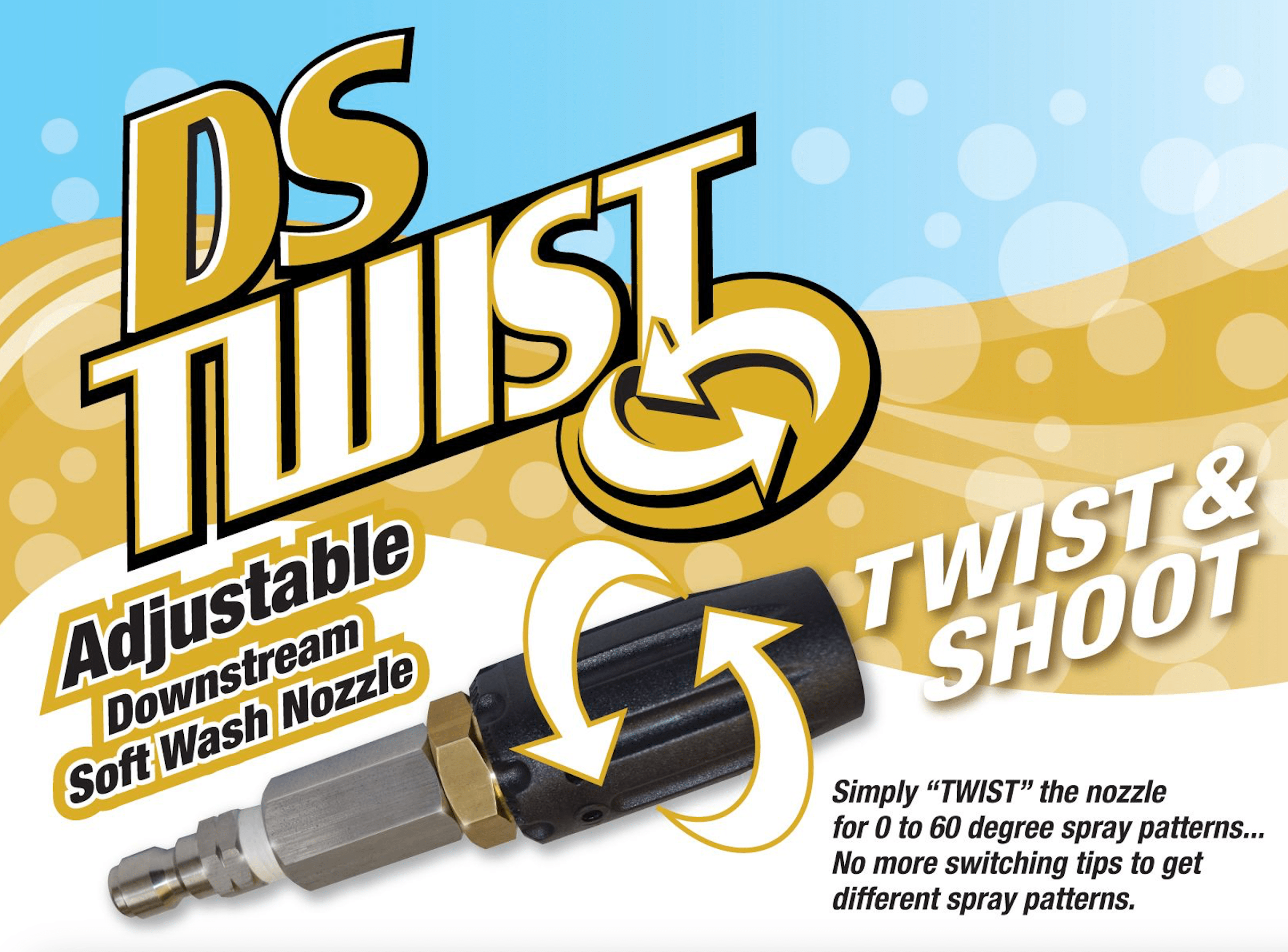 X-Jet M5DS Twist 7-12 GPM – Southeast Softwash X-Jet M5DS Twist 7-12 GPM – Southeast Softwash