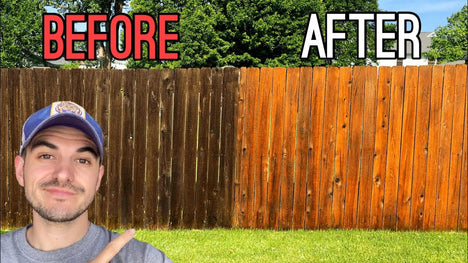 How To Make A Fortune Cleaning Wood Fences (The Best Chemical)