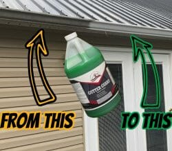 How to Clean Tiger Stripes on Guttering: For Professionals 