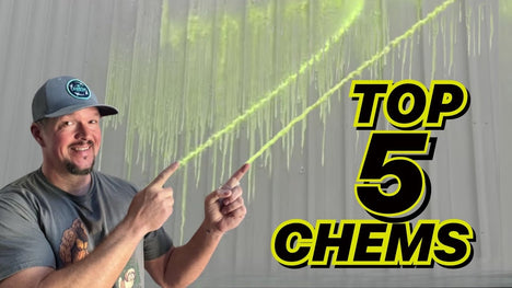 Top 5 Chemicals The Professionals Use For Pressure Washing & Softwashing