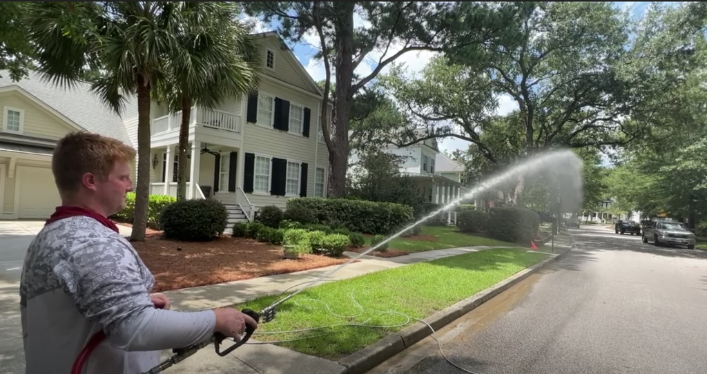 Do Pressure Washing Companies Use Your Water?