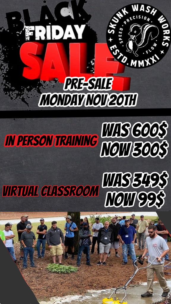 Discounts on Training-Monday only! BF Sales continue...