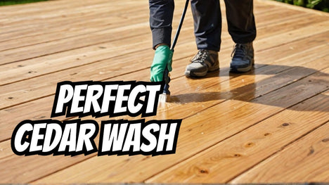 How To Pressure Wash Cedar (Without DAMAGE)