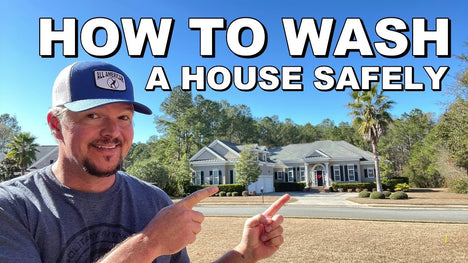 How to Pressure Wash A House Without Damaging It!