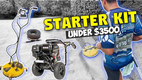 Pressure Washing Starter Kit | UNDER $3500