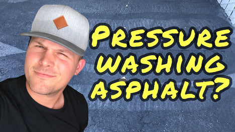 Never Do This When Pressure Washing Asphalt
