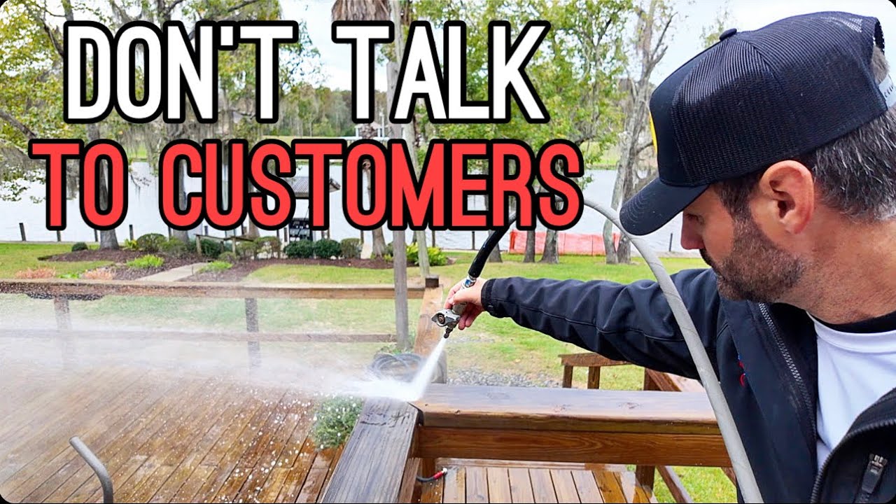 How We Make Thousands Without Speaking To Customers (Pressure Washing Business)
