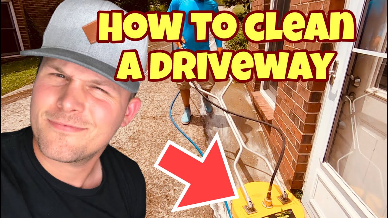 How To Pressure Wash A Driveway