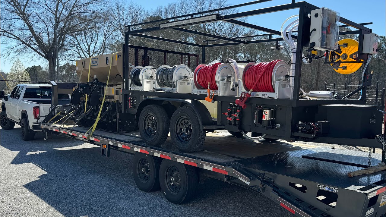6x12 Pressure Washing Trailer (money machine) – Southeast Softwash