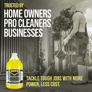 SESW Concrete Crew™ Cleaner & Degreaser – Power, Speed, and Savings in One Formula