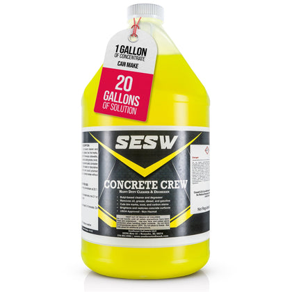 SESW Gallon Concrete Crew™ Cleaner & Degreaser – Power, Speed, and Savings in One Formula