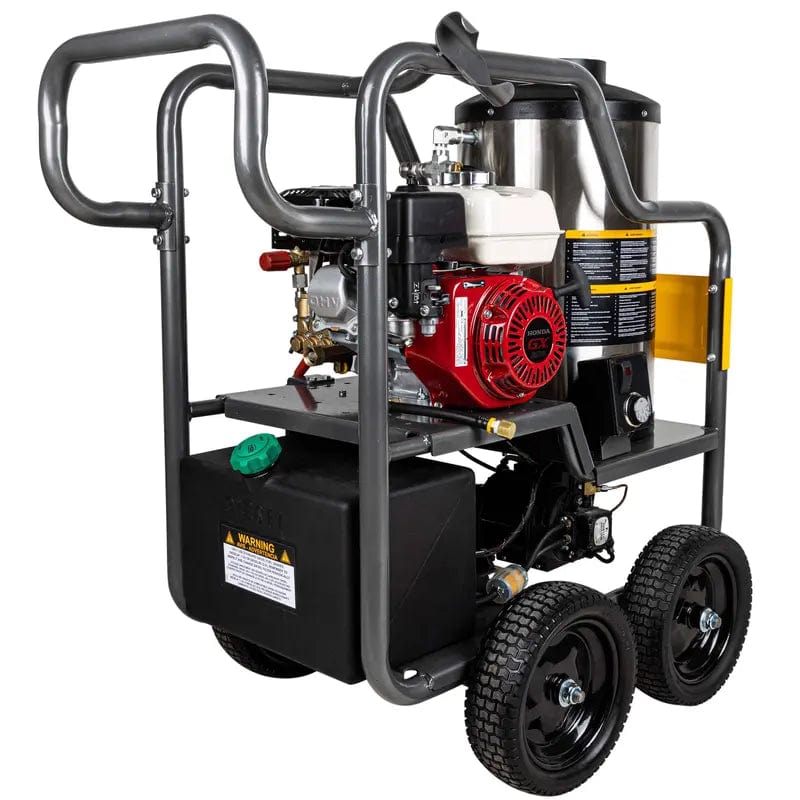 Southeast Softwash 2,700 PSI - 2.8 GPM Hot Water Pressure Washer with Honda GX200 Engine and General Triplex Pump