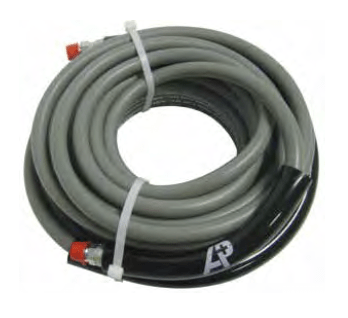 Southeast Softwash 3/8" x 25’ HOSE - A+ 1-WIRE GRAY SMOOTH COVER, NON-MARKING