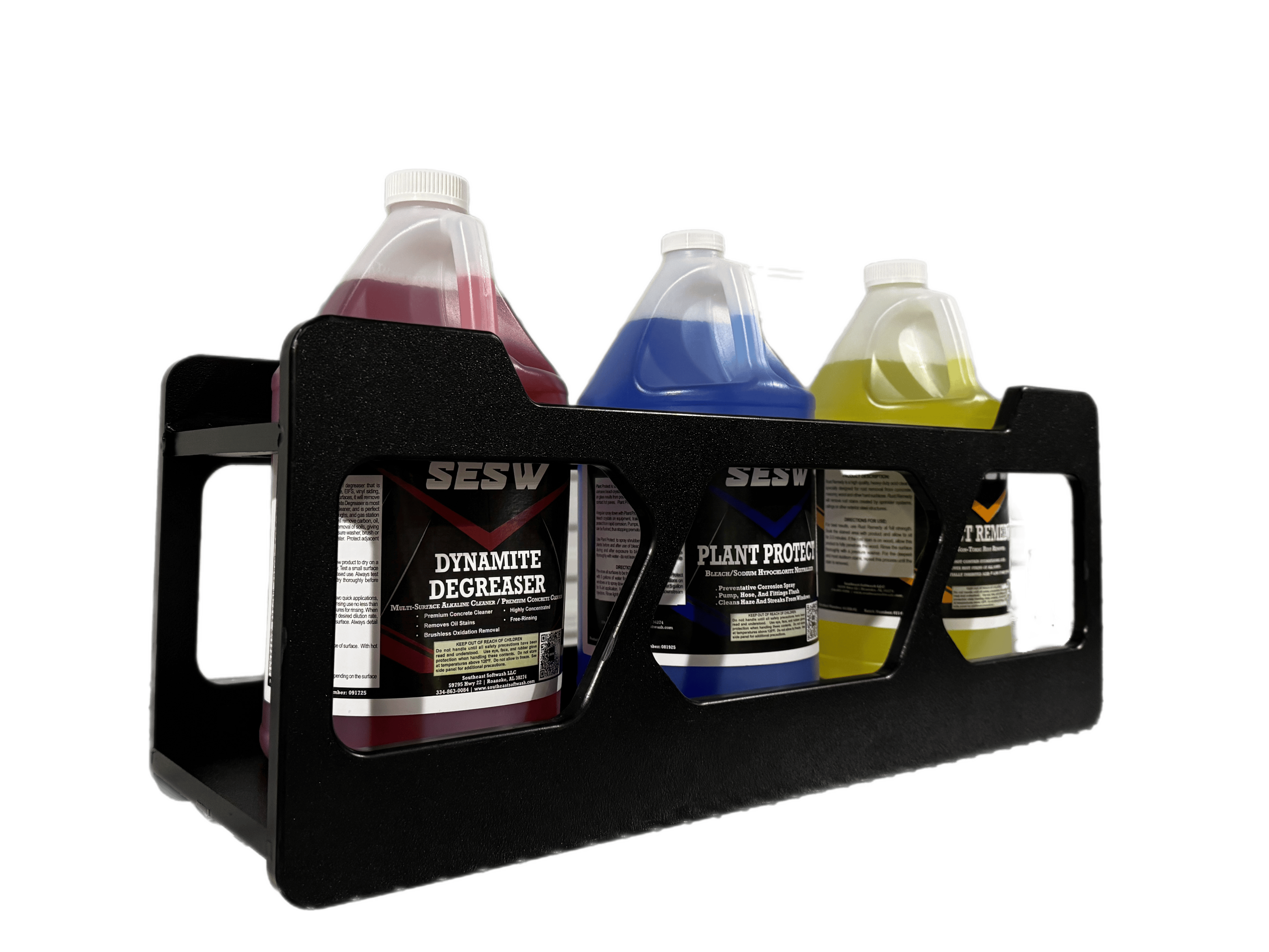Southeast Softwash 3 Jug Holder Chemical Jug Holder
