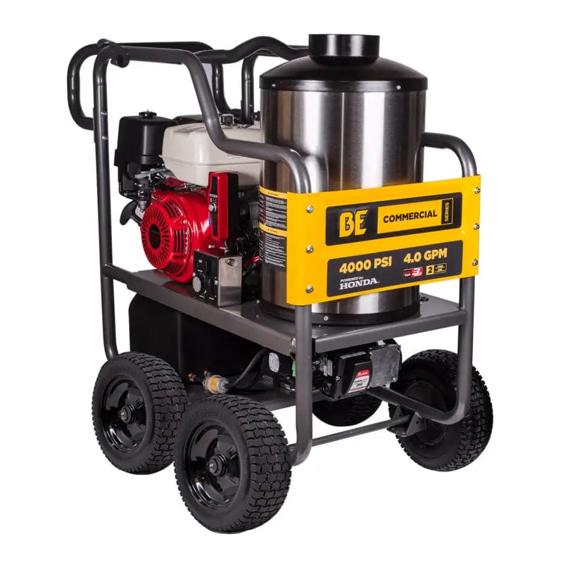 Southeast Softwash 4,000 PSI - 4.0 GPM Hot Water Pressure Washer with Honda GX390 Engine and General Triplex Pump