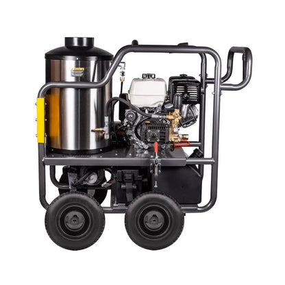 Southeast Softwash 4,000 PSI - 4.0 GPM Hot Water Pressure Washer with Honda GX390 Engine and General Triplex Pump