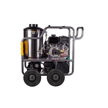 Southeast Softwash 4,000 PSI - 4.0 GPM Hot Water Pressure Washer with Powerease 420 Engine and AR Triplex Pump